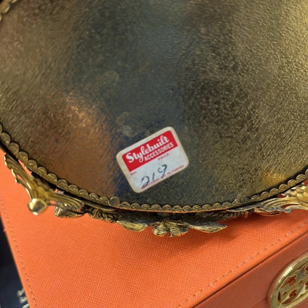 Stylebuilt Vintage 24k Gold Plate Jewelry Case